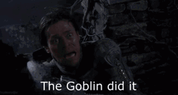 Green Goblin Spiderman Denial GIF