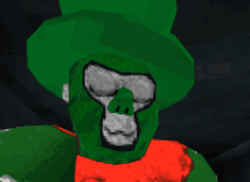 Green Gorilla Tag Ready For His Magic Trick GIF