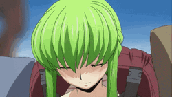 Green Hair Anime Cc GIF