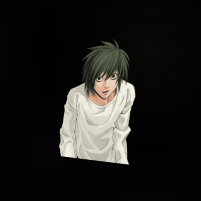 Green Hair Boy White Shirt Looking at Camera