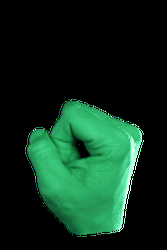 Green Hand Forming Okay GIF