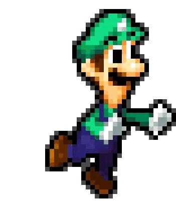 Green Hat Cartoon Character Sticker