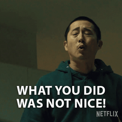 Green Hoodie Crying What You Did Not Nice GIF