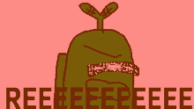 Green Impostor Among Us Reeee GIF