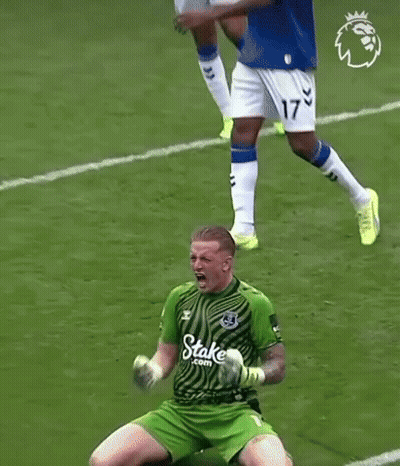 Green Jersey Soccer Player Screaming Another Behind GIF