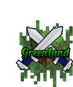 Green Land Mincraft Sticker GIF