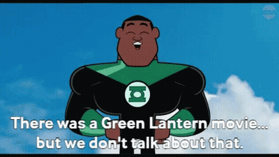 Green Lantern There Was A Green Lantern Movie But We Don't Talk About That GIF