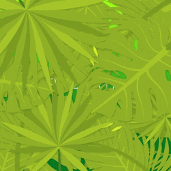 Green Leafy Happy Earth Day GIF