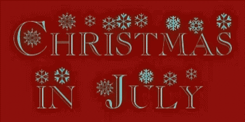 Green Lights Christmas In July GIF