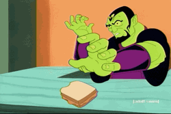 Green Monster And Sandwich GIF