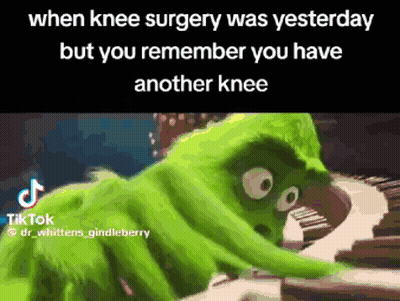 Green Monster Playing Piano TikTok GIF