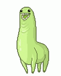 Green Monster Wiggle Run