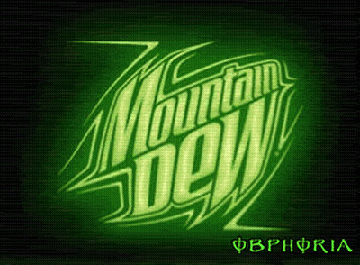 Green Mountain Dew Logo GIF