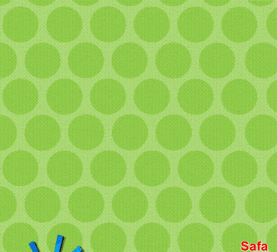 Green Polka Dot Background With Good Morning In Red GIF