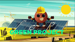 Green Project Solar Panels GIF