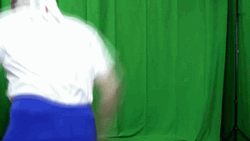 Green Screen Jumping Out  GIF