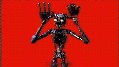 Green Screen Robot Saying Vampire GIF