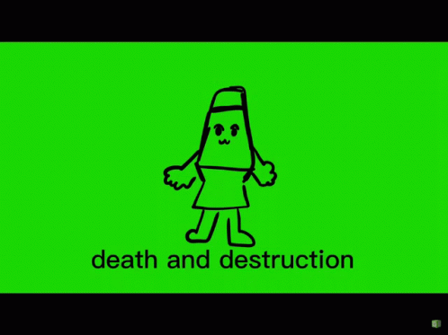 Green Screen Salt Shaker Death And Destruction GIF