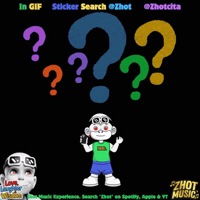 Green Shirt Cartoon Saying Thot With Question Marks