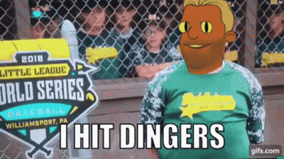 Green Shirt Man At Little League World Series Baseball GIF