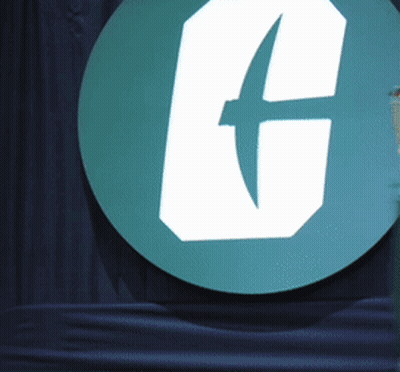Green Sign With White Letter G GIF