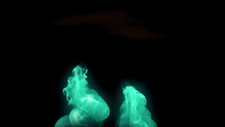 Green Smoke Motion Graphics Animation