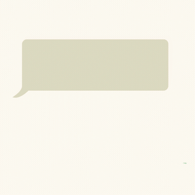 Green Speech Bubble Saying What Fluff GIF