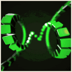Green Spiral Animation Loop