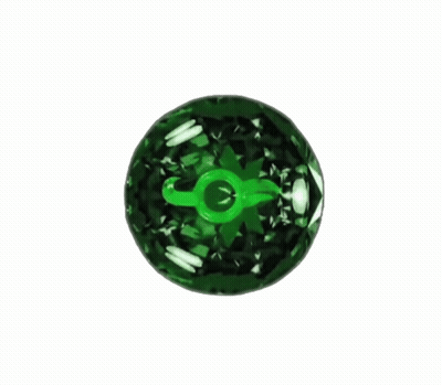 Green Stone With Green Circle GIF