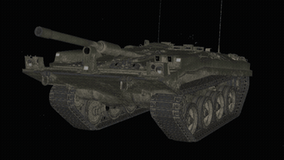 Green Tank With Numbers GIF