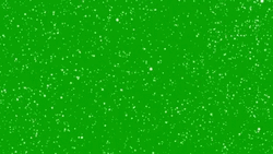 Green Wall Falling Snow GIF