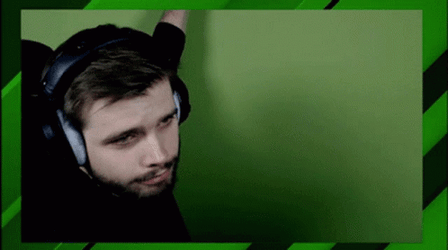 Green Wall Happy Guy GIF