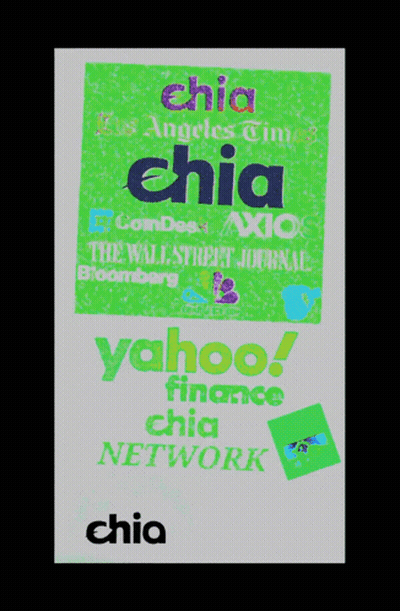 Green White Chia Yahoo Finance Chia Network Poster GIF