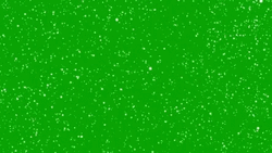 Green Winter Snow Screen