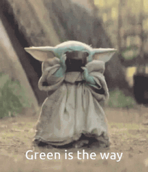 Green Yoda Mandalorian Star Wars