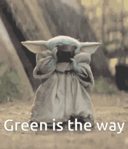 Greenistheway Greensquadron GIF