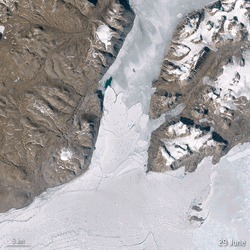 Greenland Iceberg Melting