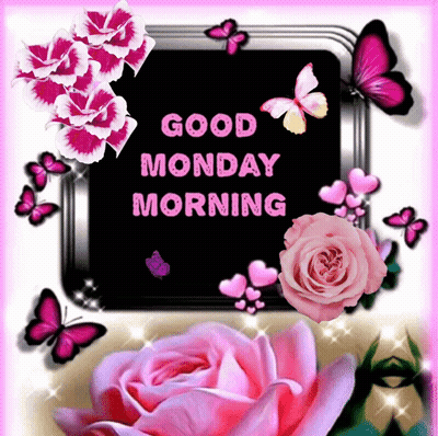 Greeting Card Saying It's Monday GIF