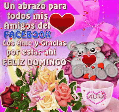 Greeting Card Saying Un Abrazo Para Todos Mis Amigos GIF