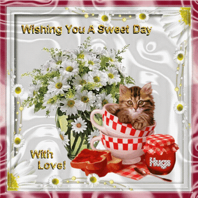 Greeting Card Wishing Sweet Day GIF