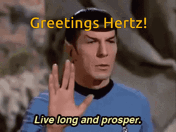 Greetings Hertz Live Long And Prosper