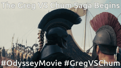 Greg Vs Chum Saga Begins Odyssey GIF