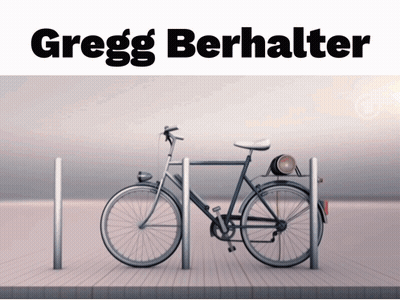 Gregg Berhalter Ad Bicycle On Dock GIF