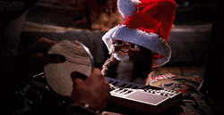 Gremlins Surprised Christmas Monster GIF