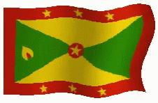 Grenada Pixelated Flag