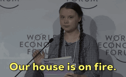Greta Thunberg Global Warming Speech GIF