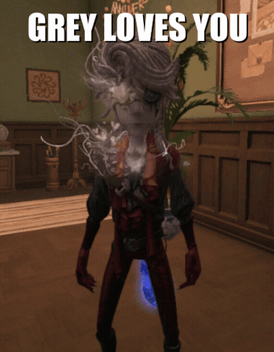 Grey Loves You On Person GIF