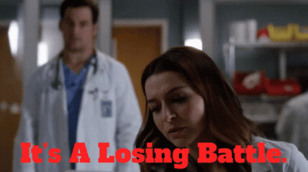 Grey's Anatomy A Losing Battle GIF