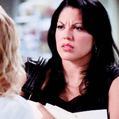 Grey's Anatomy Callie Torres Confused Face