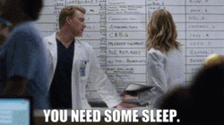 Grey's Anatomy Kevin McKidd As Owen Hunt You Need Some Sleep GIF
